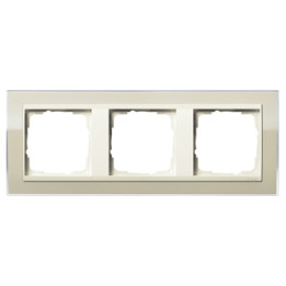 GIRA 0213771 Abdeckrahmen 3f Zwischenr. CW Gira Event Klar Sand