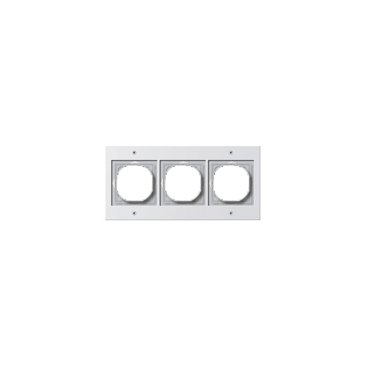 GIRA 021366 Abdeckrahmen 3f Gira TX_44 (WG UP) Reinweiß