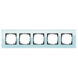 GIRA 021518 Abdeckrahmen 5f Gira Esprit G Mint