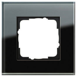 GIRA 021105 Abdeckrahmen 1f Gira Esprit G Schwarz