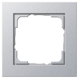 GIRA 021125 Abdeckrahmen 1f Gira E2 Farbe Alu