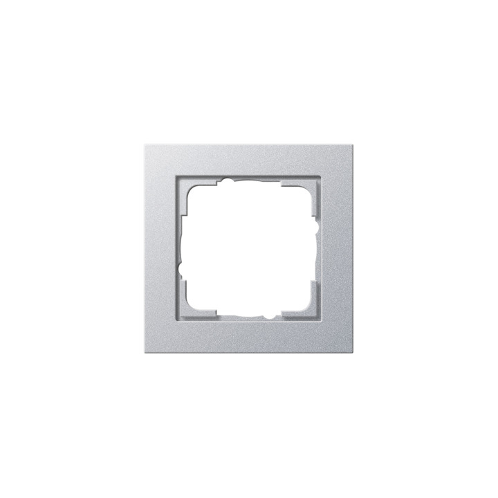 GIRA 021125 Abdeckrahmen 1f Gira E2 Farbe Alu