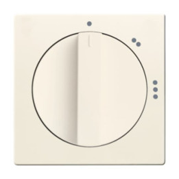 Busch-Jaeger 2542 DR/02-82 Zentralscheibe mit Drehgriff, mit Aufdruck