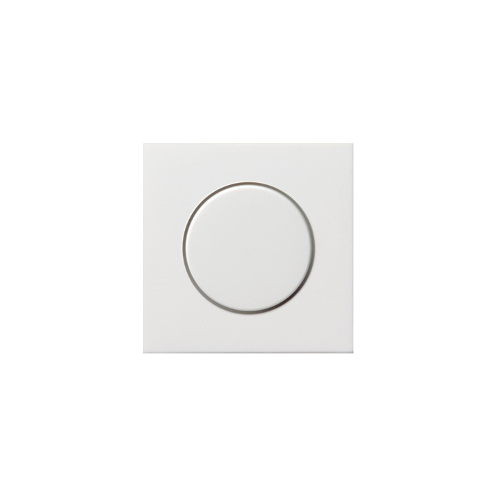 GIRA 0650112 Abdeckung Knopf Dimmer + Potentiometer Flächenschalter Reinweiß