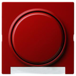 GIRA 029943 Abdeckung Beschriftungsfeld + Wippe S-Color Rot