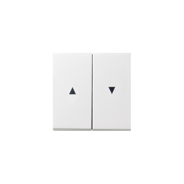GIRA 0294112 Wippe 2f Pfeilsymbol Flächenschalter Reinweiß