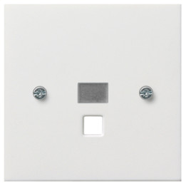 GIRA 0638112 Abdeckung Kontrollf. groß Zugschalter/-taster Flächenschalter Reinweiß
