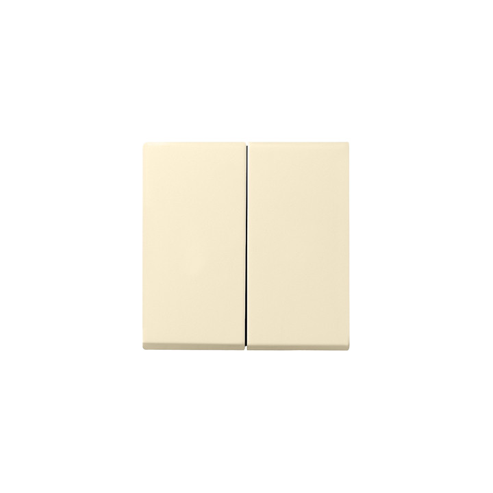 GIRA 026601 Wippe 2f + Set IP44 Standard 55, Gira E2 Cremeweiß
