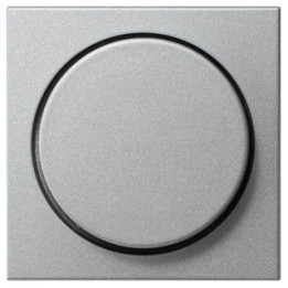 GIRA 065026 Abdeckung Knopf Dimmer + Potentiometer System 55 Farbe Alu
