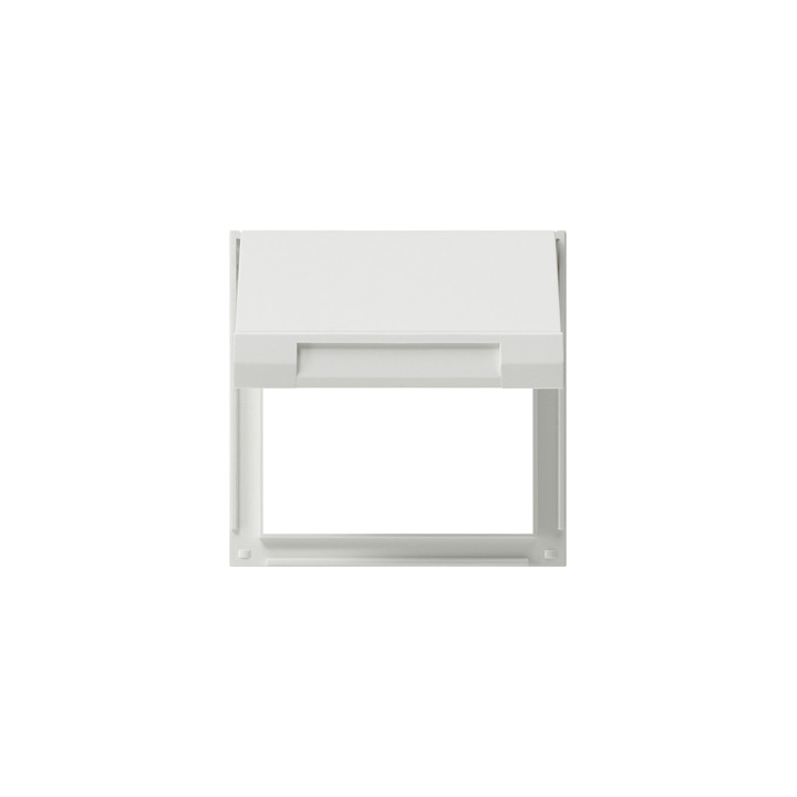 GIRA 065466 Adapterrahmen Klappdeckel Gira TX_44 (WG UP) Reinweiß