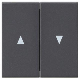GIRA 029428 Wippe 2f Pfeilsymbol System 55 Anthrazit