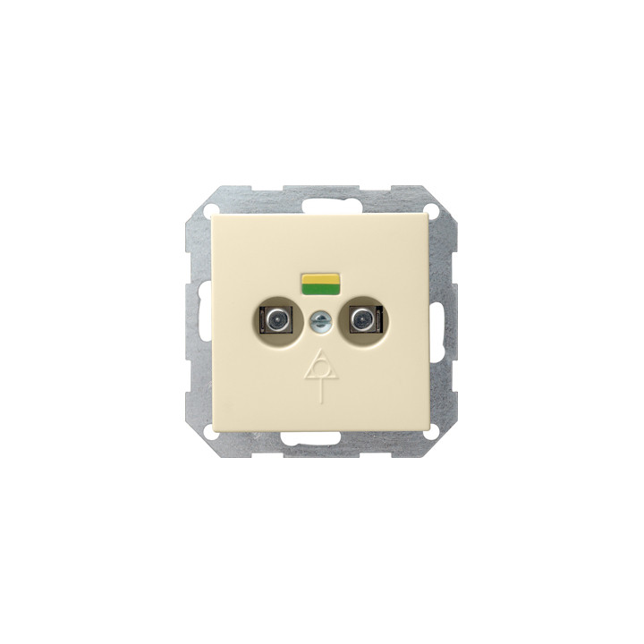 GIRA 040501 Potenzialausgleich-Dose 2f System 55 Cremeweiß