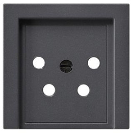 GIRA 027928 Abdeckung KPN-Anschlussdose 4-pol System 55 Anthrazit