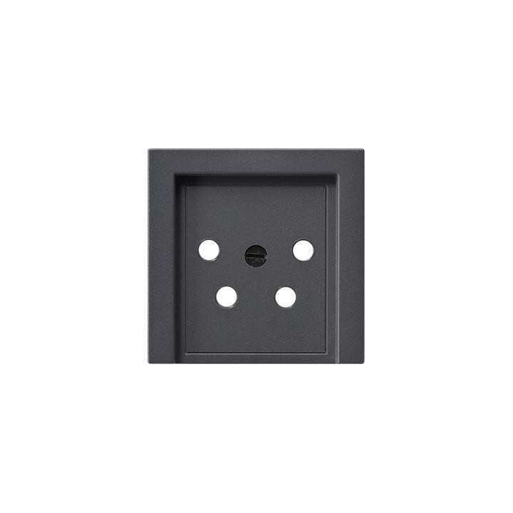 GIRA 027928 Abdeckung KPN-Anschlussdose 4-pol System 55 Anthrazit