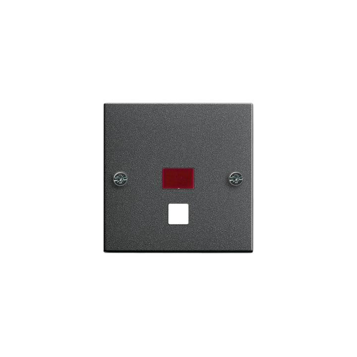 GIRA 063828 Abdeckung Kontrollf. groß Zugschalter/-taster System 55 Anthrazit