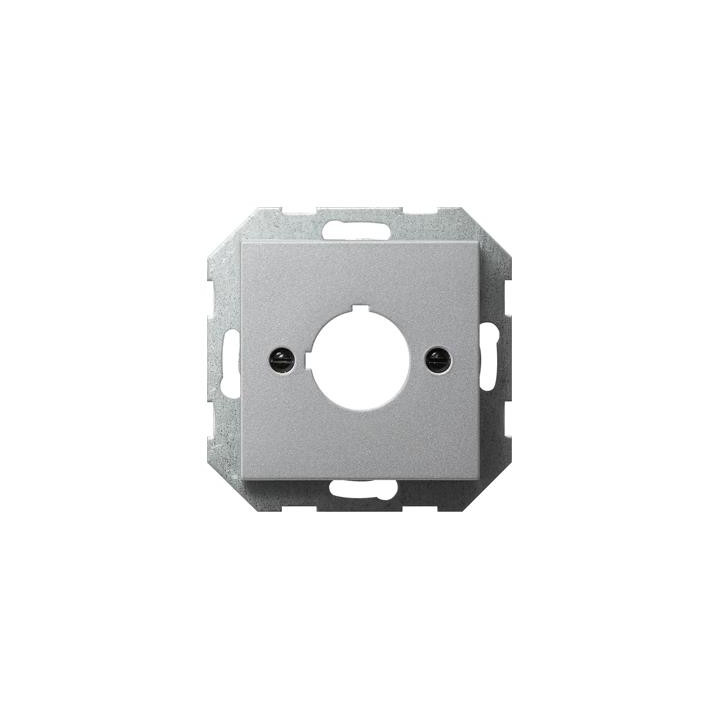 GIRA 027226 Abdeckung Tragring Geräte   22,5 mm System 55 Farbe Alu