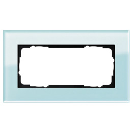 GIRA 100218 Abdeckrahmen 2f o.M. Gira Esprit G Mint