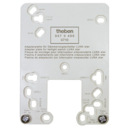 Theben 9070486 Adapterplatte LUNA star