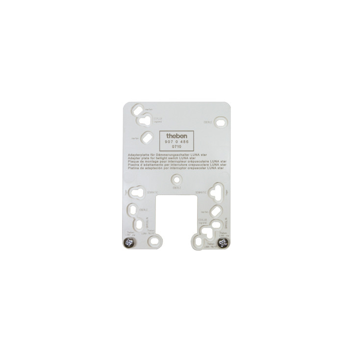Theben 9070486 Adapterplatte LUNA star