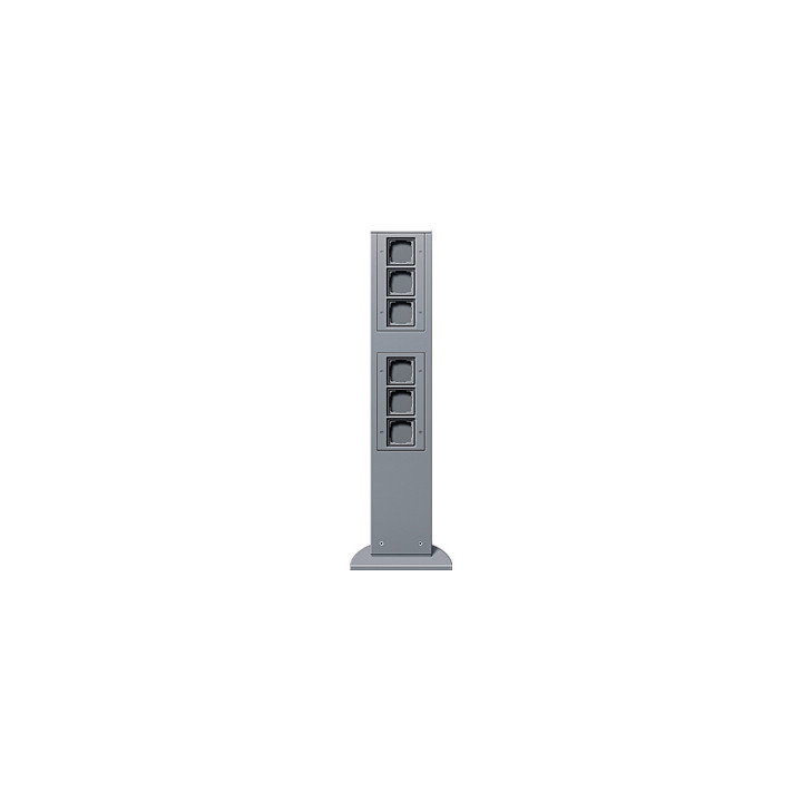 GIRA 135126 E-Säule 6x Leereinheit 769 mm Gira Energiesäule Farbe Alu