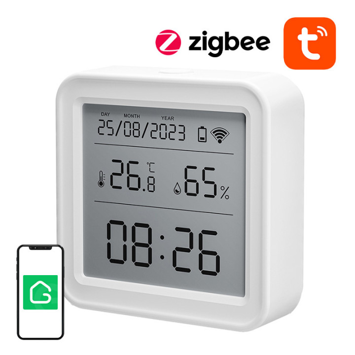 Gosund ST17 Zigbee LCD Smart Temperature and Humidity Sensor Tuya