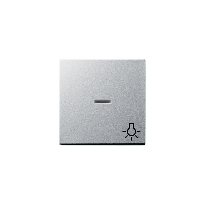 GIRA 067426 Wippe Kontrollf. + Symb. Licht System 55 Farbe Alu