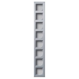 GIRA 136626 Profil 8f senkr. + waager. Profil 55 Aluminium