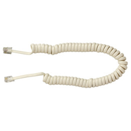 GIRA 141701 Hörerkabel Türko System 55 Cremeweiß