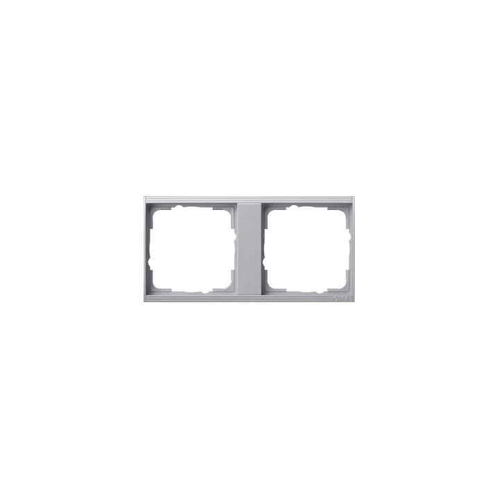 GIRA 146226 Zwischenr. 2f Gira Event Farbe Alu