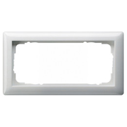 GIRA 100203 Abdeckrahmen 2f o.M. Standard 55 Reinweiß