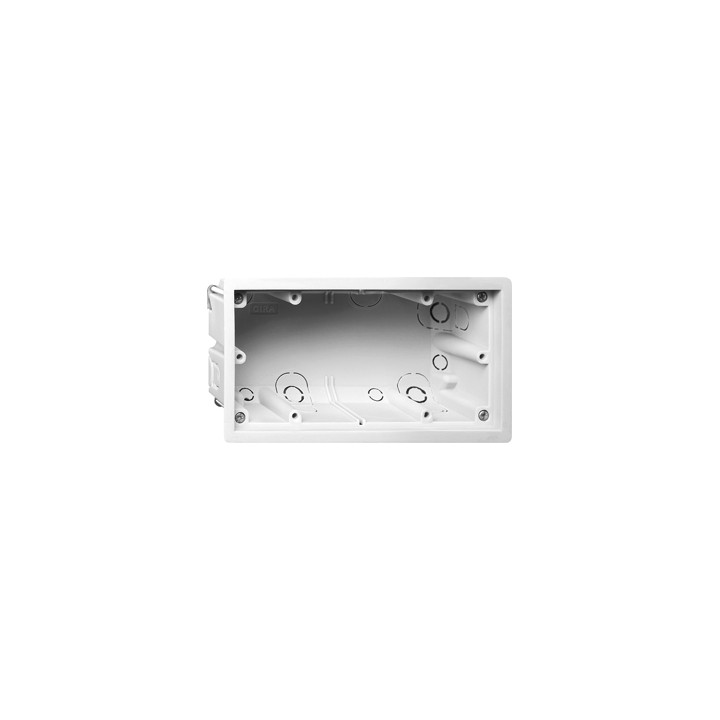 GIRA 289700 Gerätedose 2f flach Gira E22