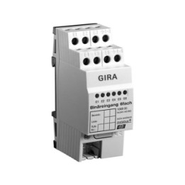 GIRA 106800 Binäreingang 6f 24 V KNX REG