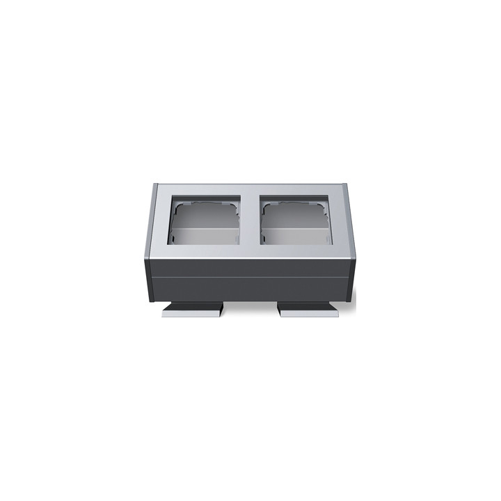GIRA 119226 Profil 2f Befestigungswinkel Profil 55 Aluminium