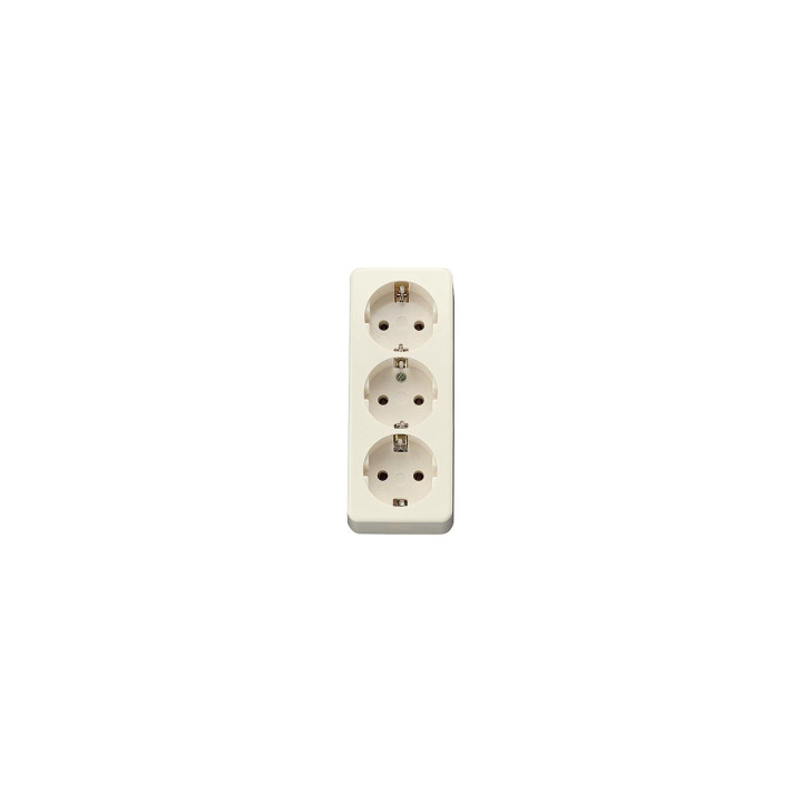 Jung 10S23LA SCHUKO Dreifach-Steckdose
