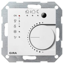 GIRA 210003 KNX Stetigregler Tasterschnittst. 4f Система 55 Райнвайс