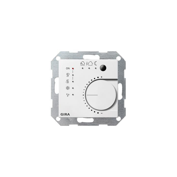 GIRA 210003 KNX Stetigregler Tasterschnittst. 4f Система 55 Райнвайс