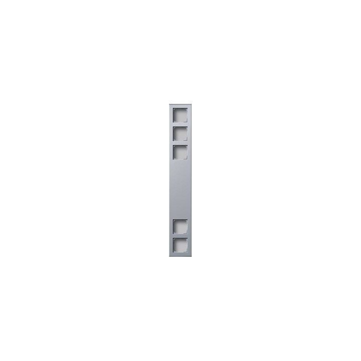 GIRA 136526 Profil 5f 600 mm senkr. + waager. Profil 55 Aluminium