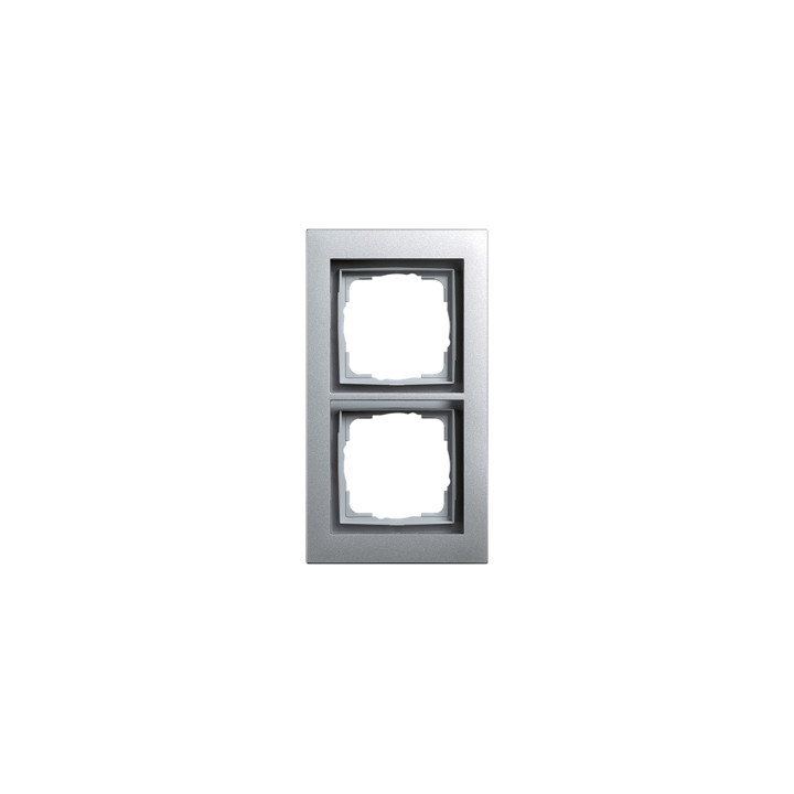 GIRA 1254651 Adapterrahmen 2f ITS 30 Farbe Alu