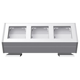 GIRA 119327 Profil 3f Befestigungswinkel Profil 55 Reinweiß(lack.)