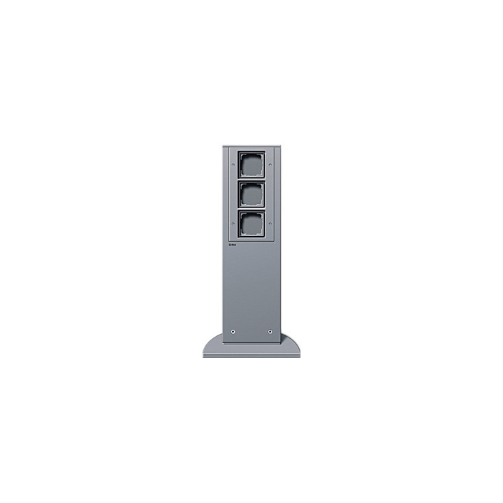 GIRA 134526 E-Säule 3x Leereinheit 491 mm Gira Energiesäule Farbe Alu