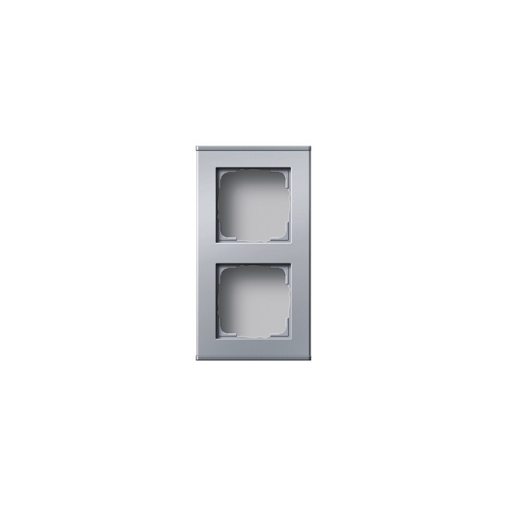 GIRA 136226 Profil 2f senkr. + waager. Profil 55 Aluminium