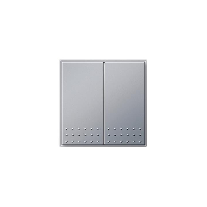 GIRA 091565 Wippe 2f Tastschalter Gira TX_44 Farbe Alu