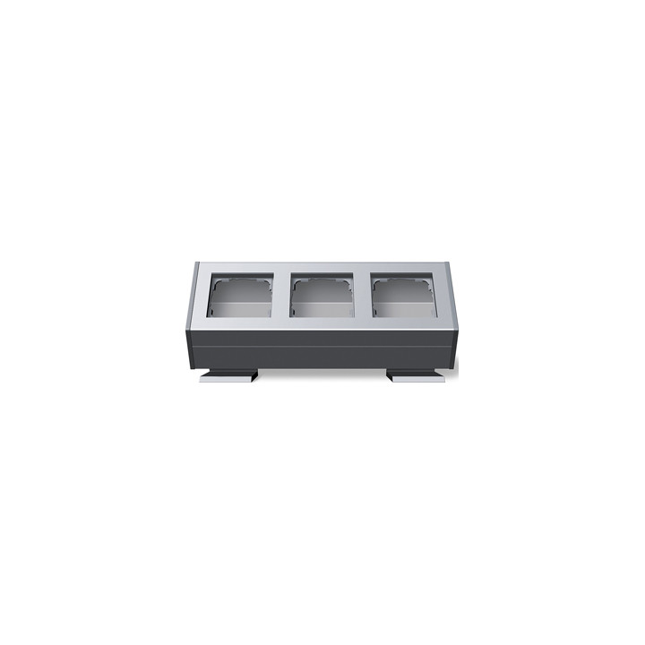 GIRA 119326 Profil 3f Befestigungswinkel Profil 55 Aluminium