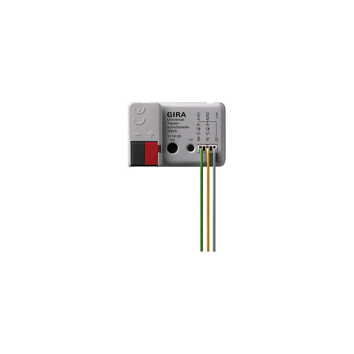 GIRA 111800 Uni-Tasterschnittst. 2f KNX