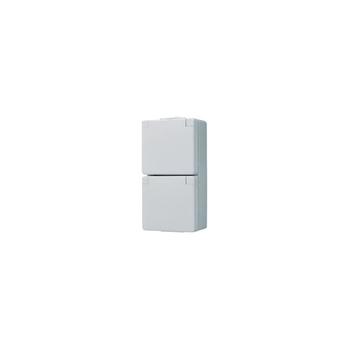 Jung 622W SCHUKO Zweifach-Steckdose