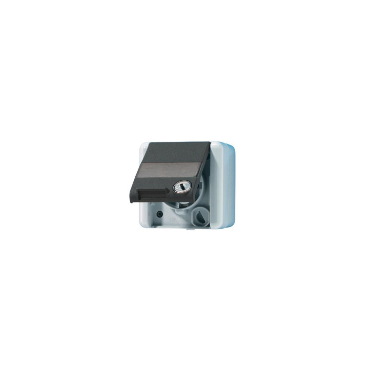 Jung 820NAWSL SCHUKO Steckdose mit Sicherheitsschloss