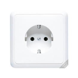 Jung 5520KIWW SCHUKO Steckdose - alpinweiß