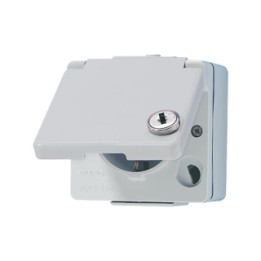 Jung 620WSL SCHUKO Steckdose mit Sicherheitsschloss