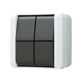 Jung 809W Wippschalter Doppel-Wechsel