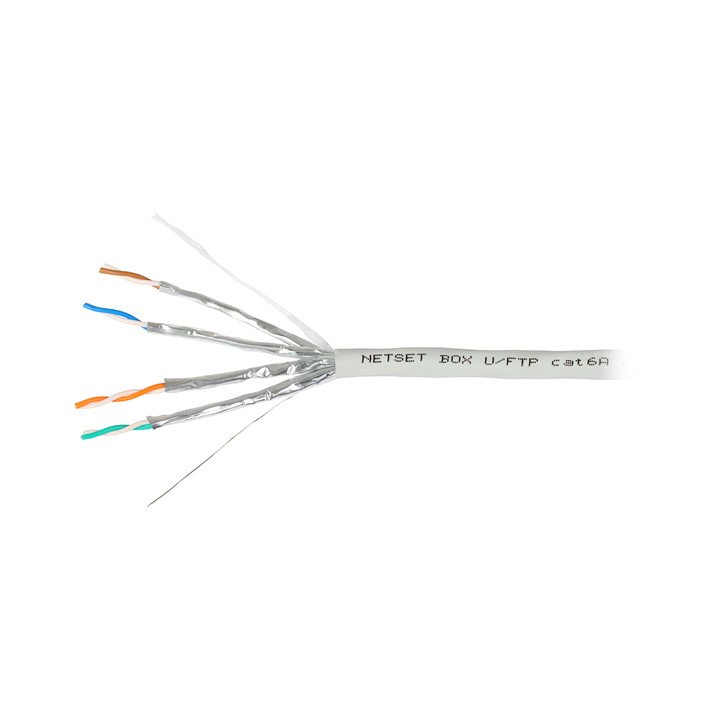 NETSET U/FTP/K6A/500M/SET Cat6a U/FTP LSZH Cable 500m